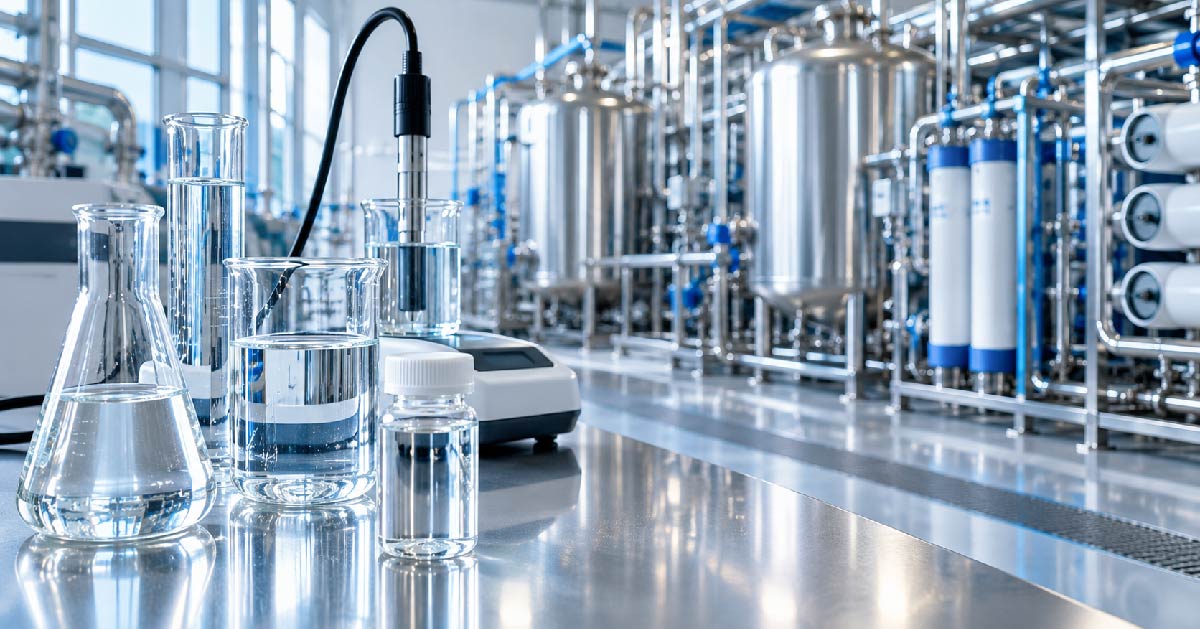 distilled water